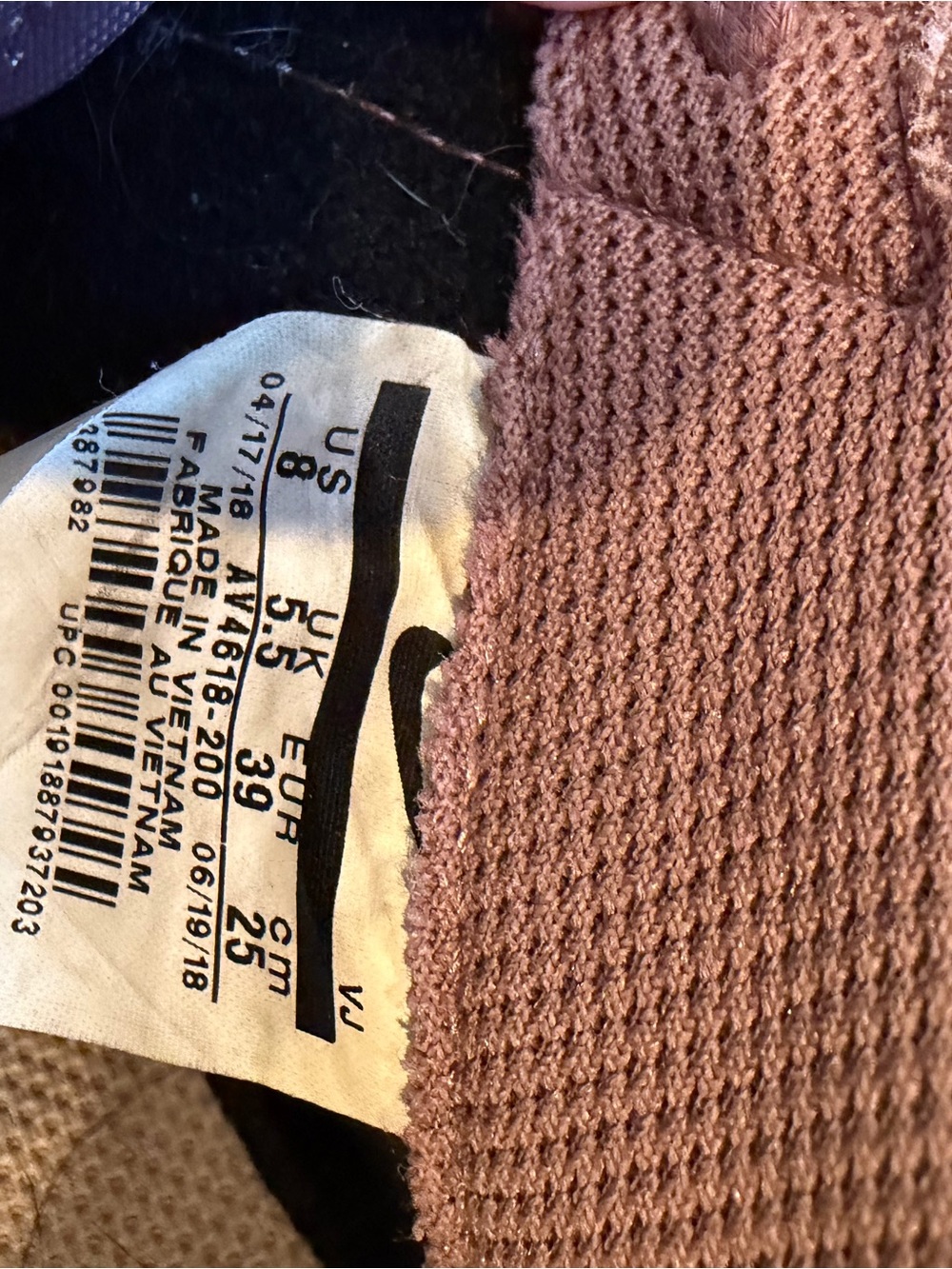 Nike Women’s Mauve Cortez - Picture 5 of 5